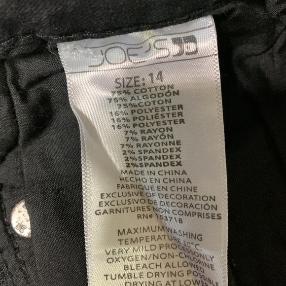 Kid Joe's Jeans Girls The Rocker Ankle Mid-Rise Ankle Skinny Jeans Color Pewter - Picture 11 of 13